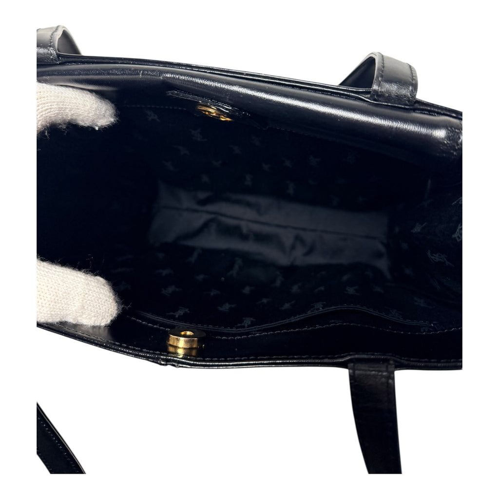 YSL Black Leather Shoulder