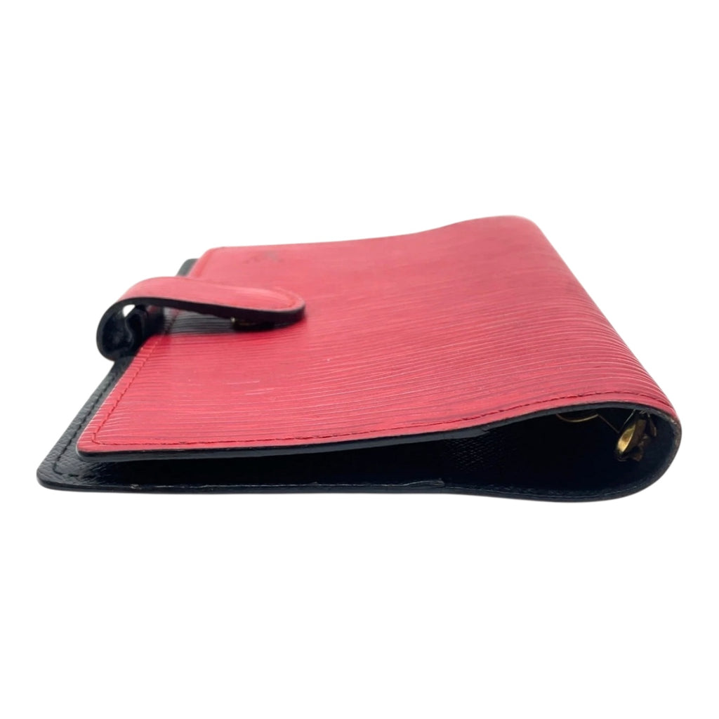 Lous Vuitton Agenda Red Epi leather