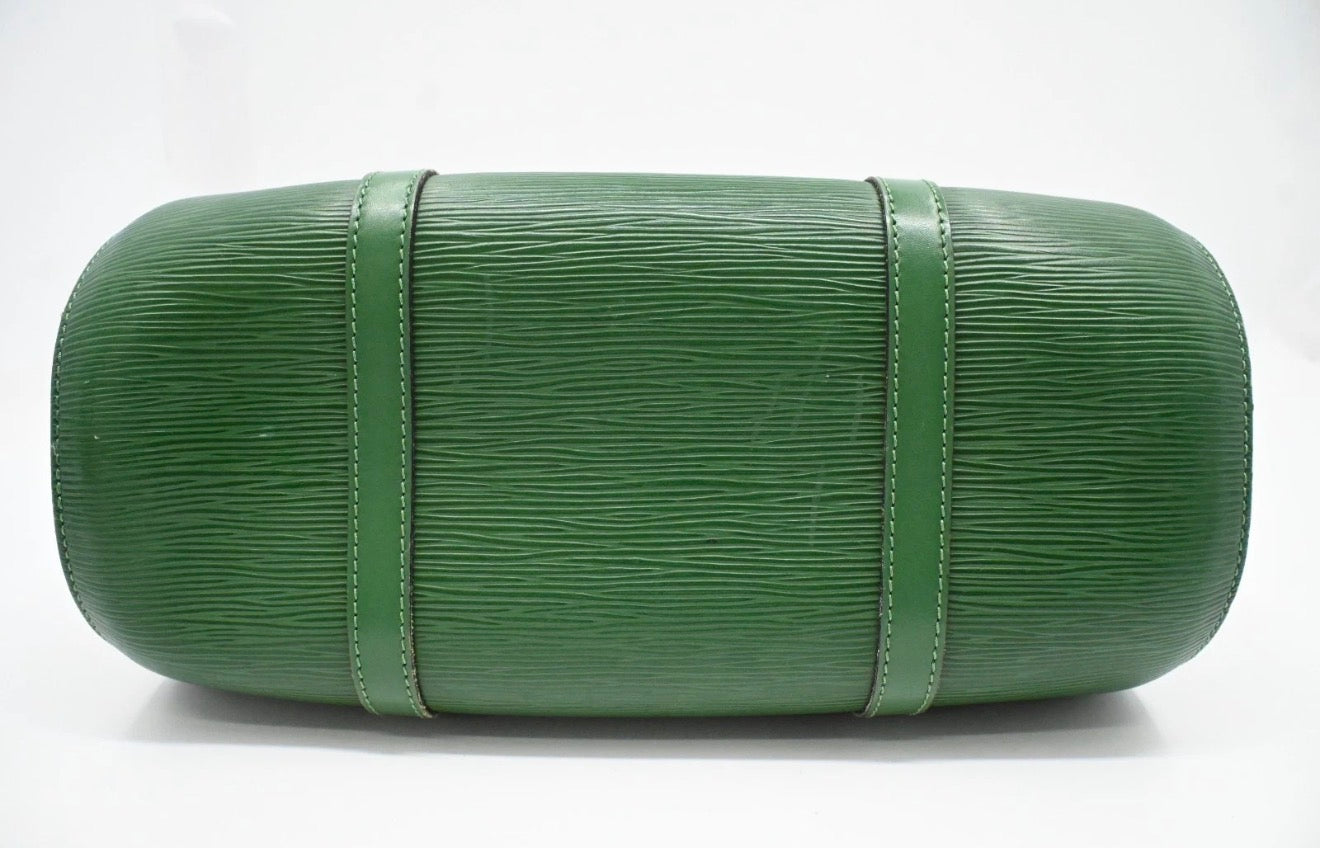 Louis Vuitton Soufflot Epi Green