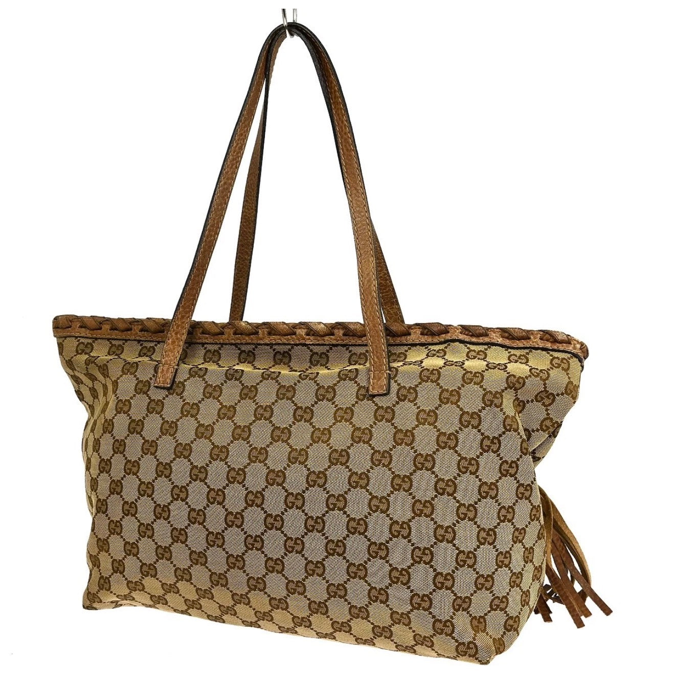 Gucci Bamboo Tassel Tote