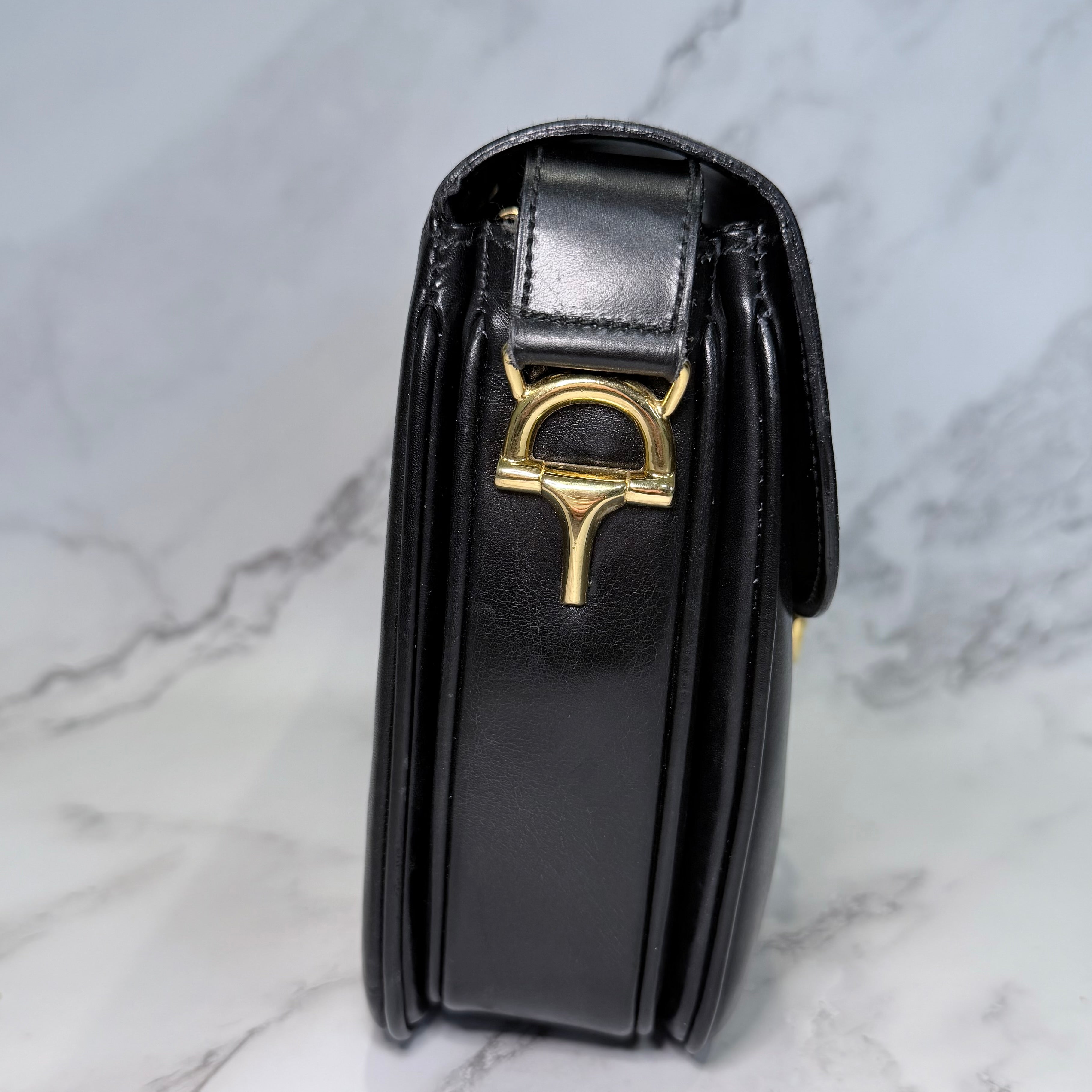 Celine Horsebit Leather Shoulder -179