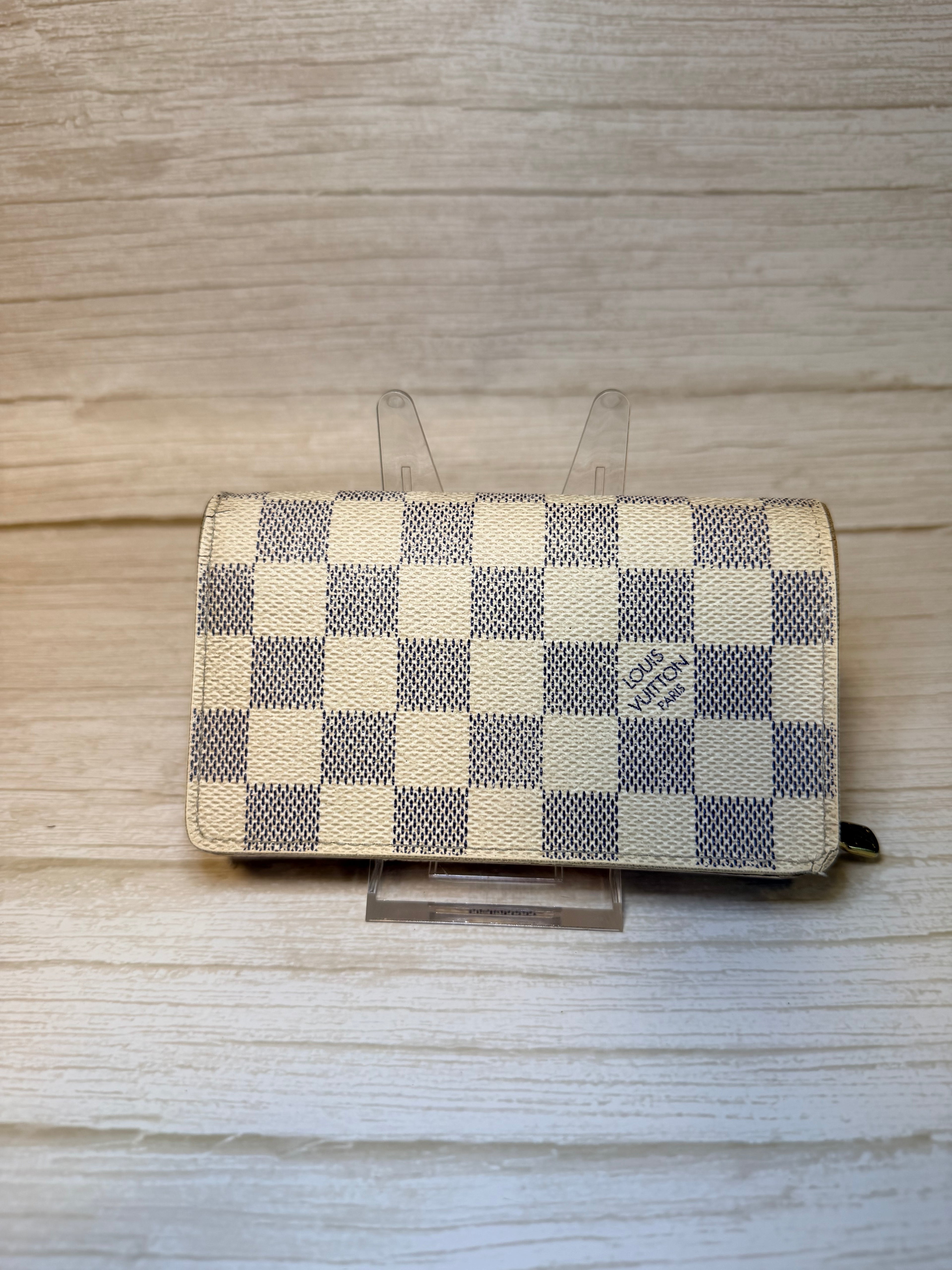 Louis Vuitton Porte Tresor wallet in Damier Azur