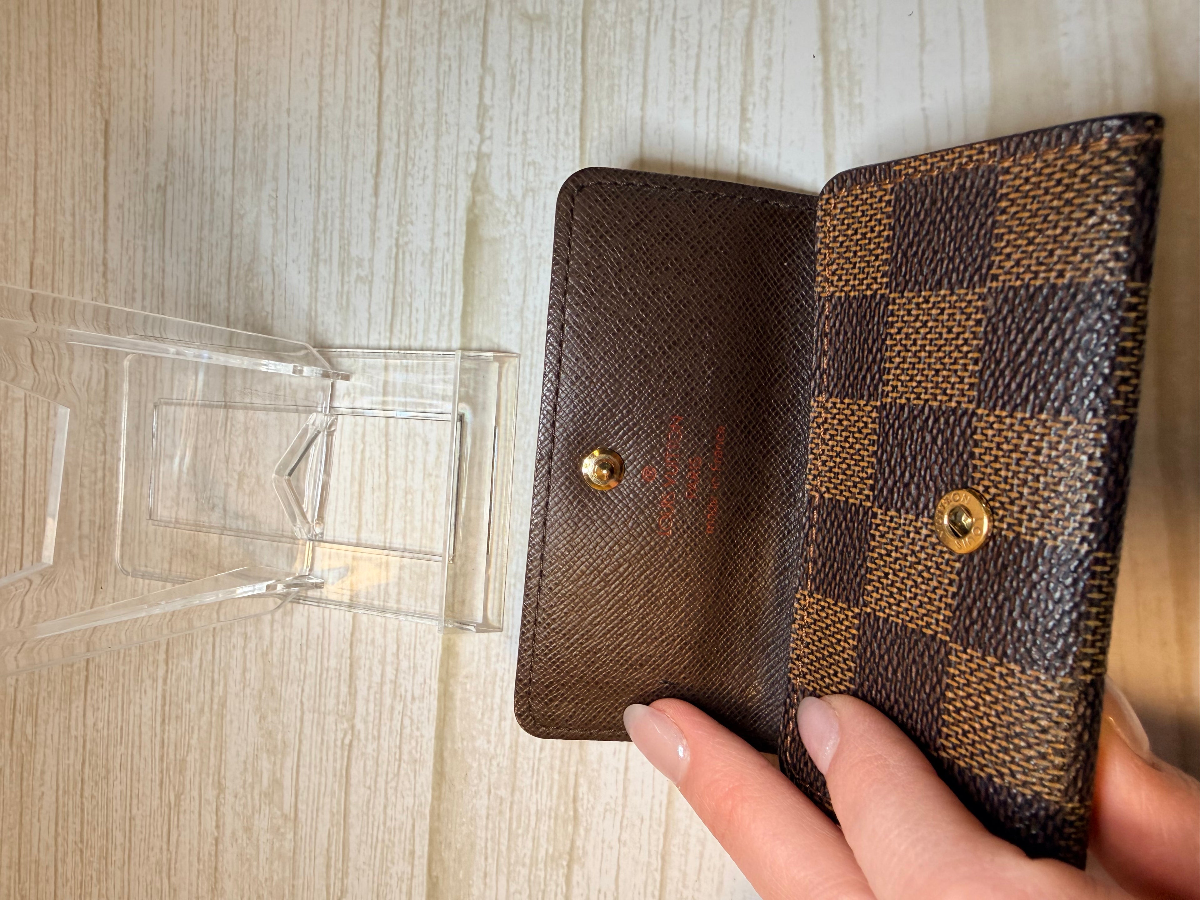 Louis Vuitton Damier Ebene 4 Key Holder