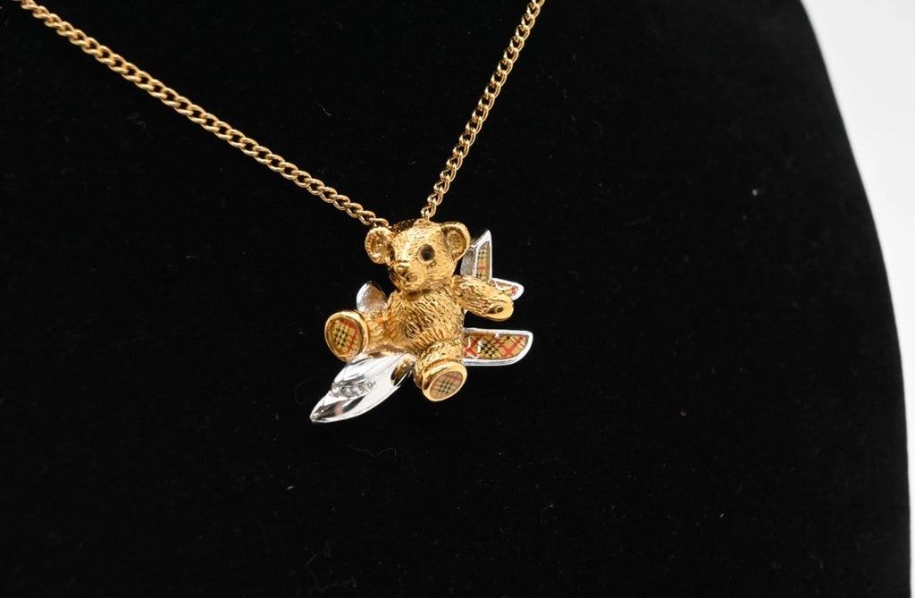 Burberry Airplane JAL 50th Anniversary Limited Edition necklace -078