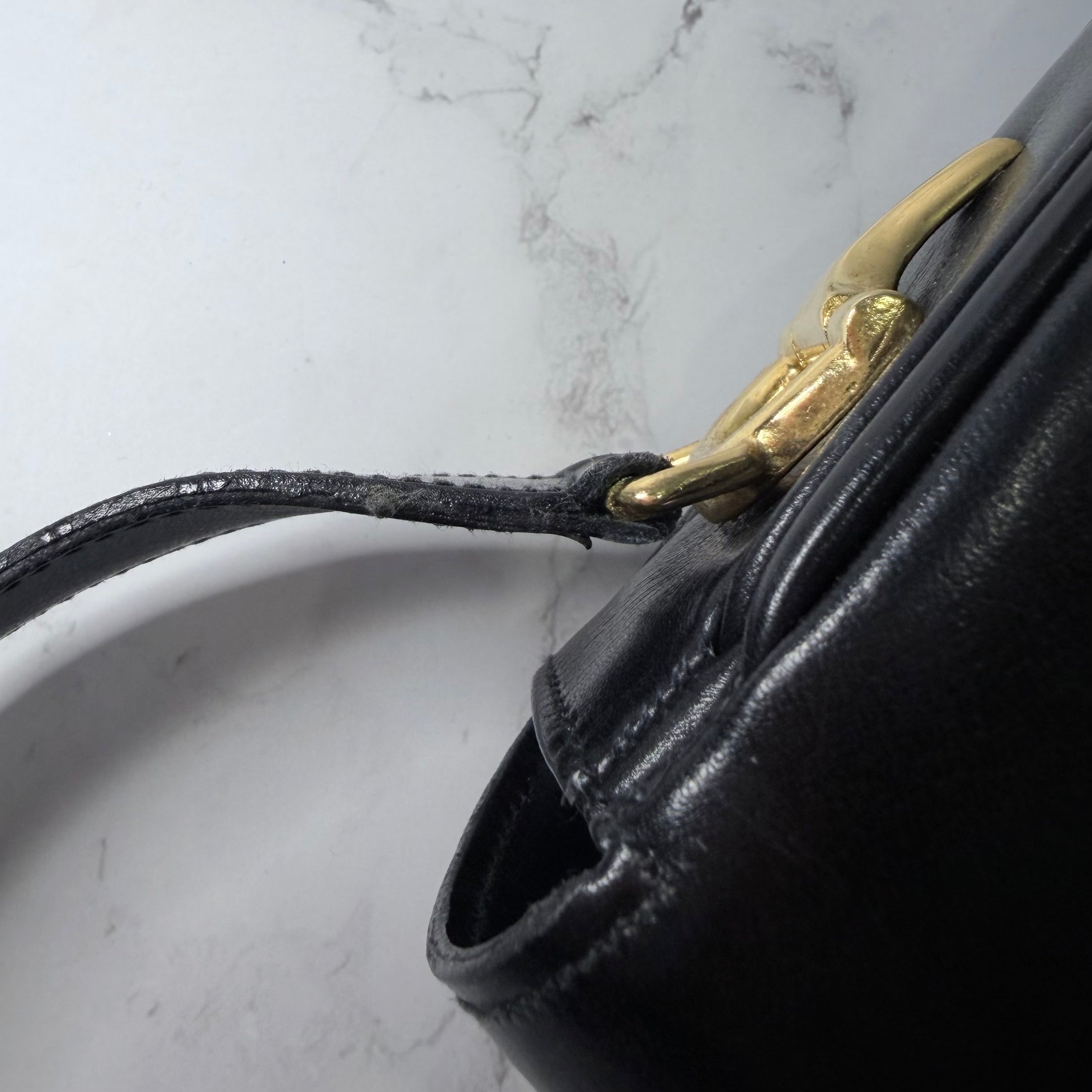 Celine Horsebit Leather Shoulder -179