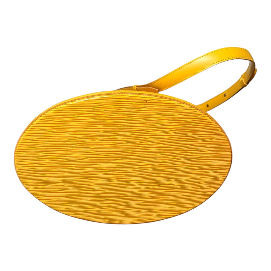 Louis Vuitton Epi Cluny Shoulder Bag Tassili Yellow Leather -091