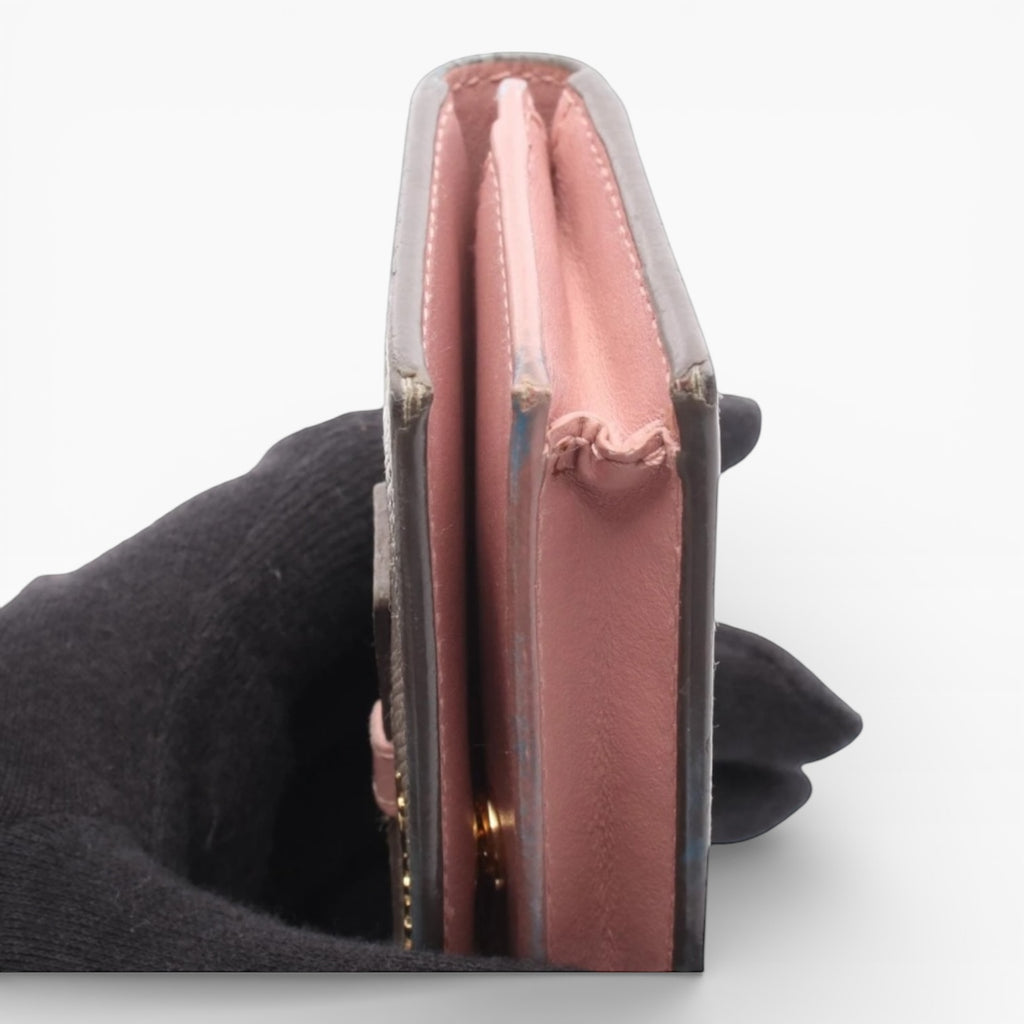 Prada Saffiano Card Case holder leather -209