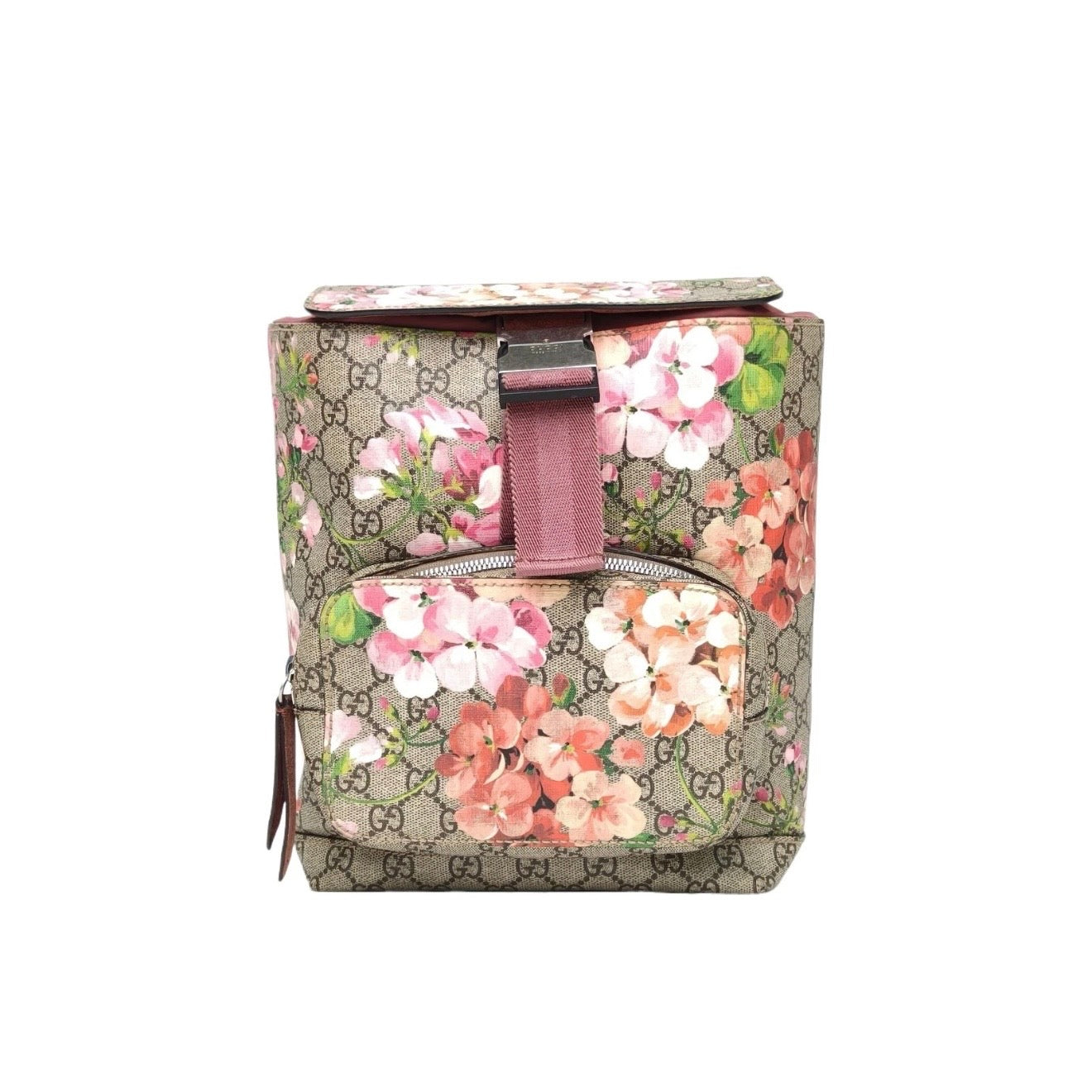 Gucci floral backpack ￼