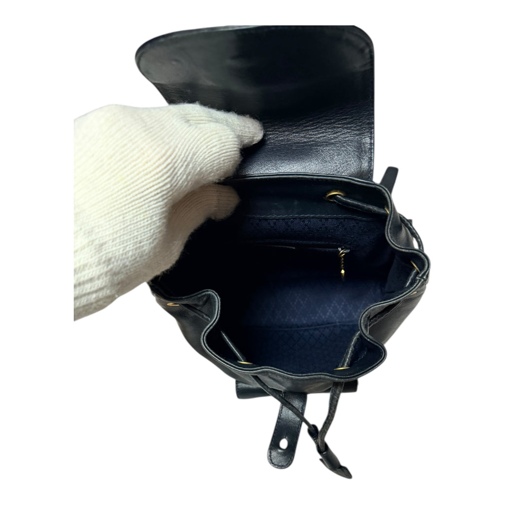 Gucci bamboo backpack