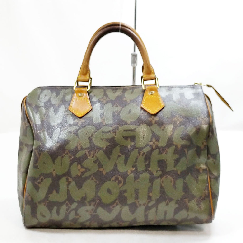 Lv Speedy 30 Monogram Graffiti