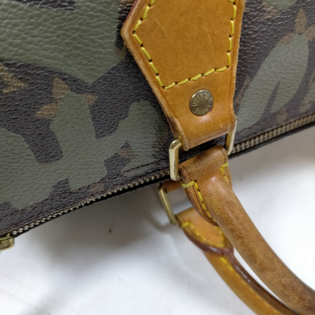 Lv Speedy 30 Monogram Graffiti