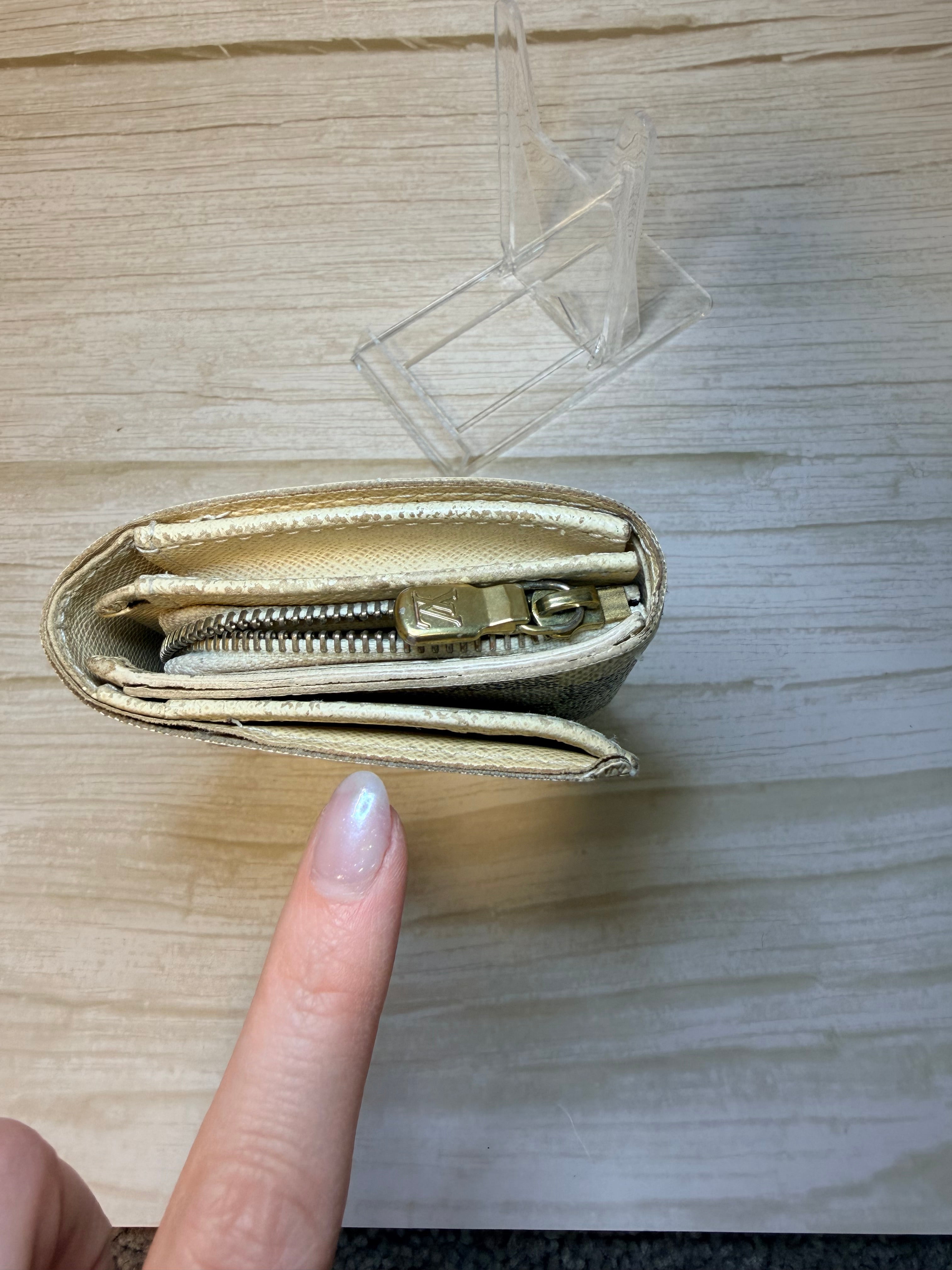 Louis Vuitton Porte Tresor wallet in Damier Azur