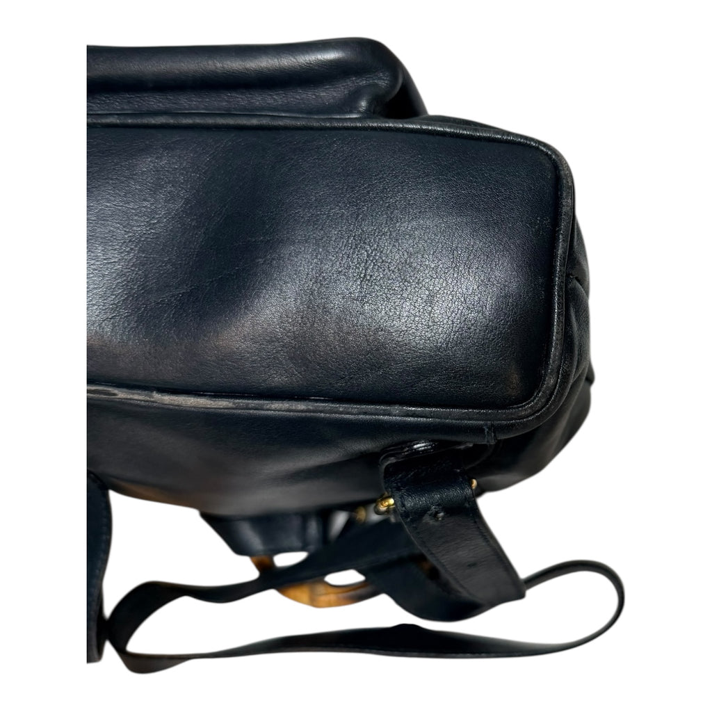 Gucci bamboo backpack