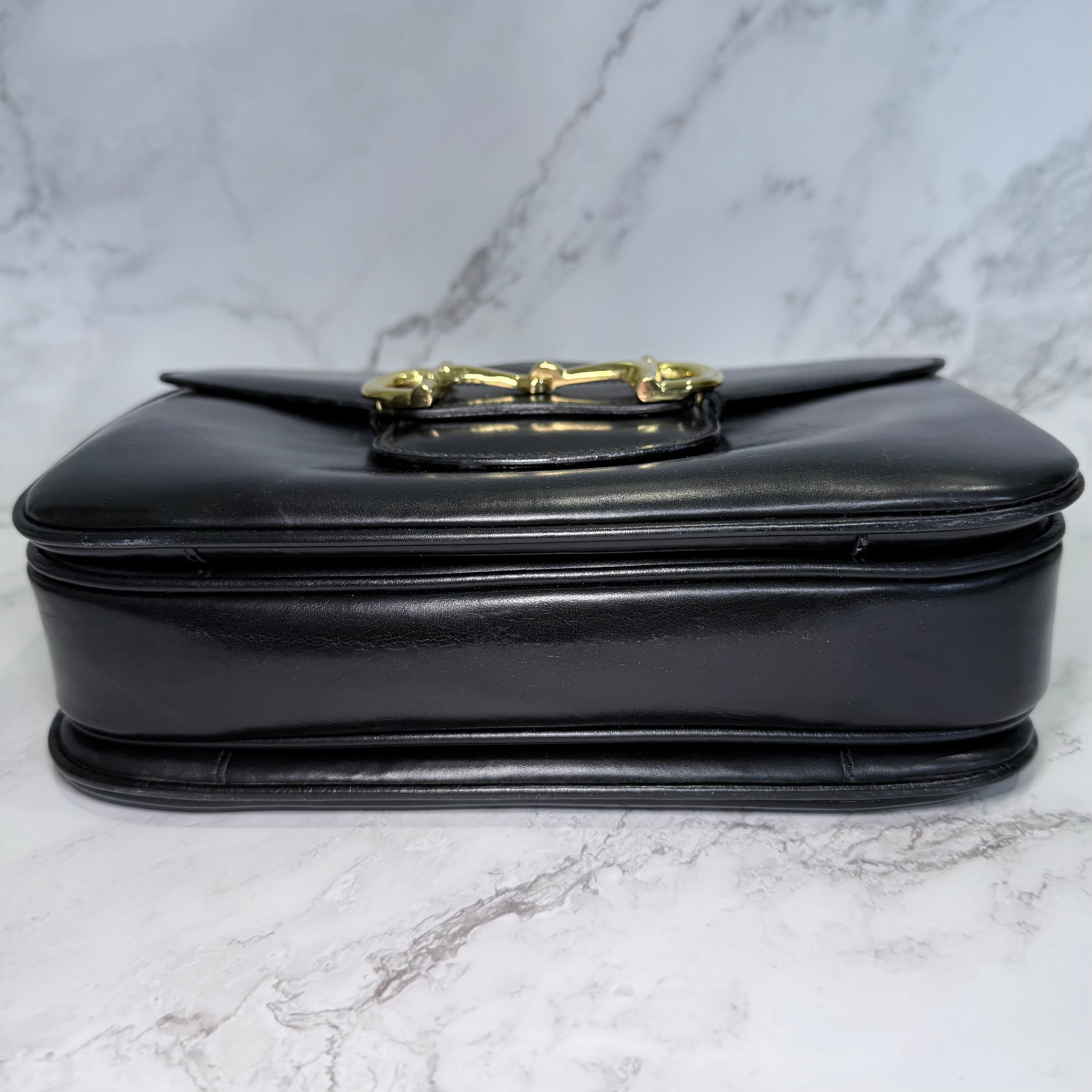 Celine Horsebit Leather Shoulder -179