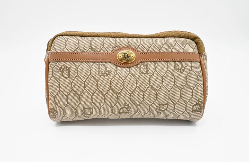 Dior Honeycomb Monogram Pouch