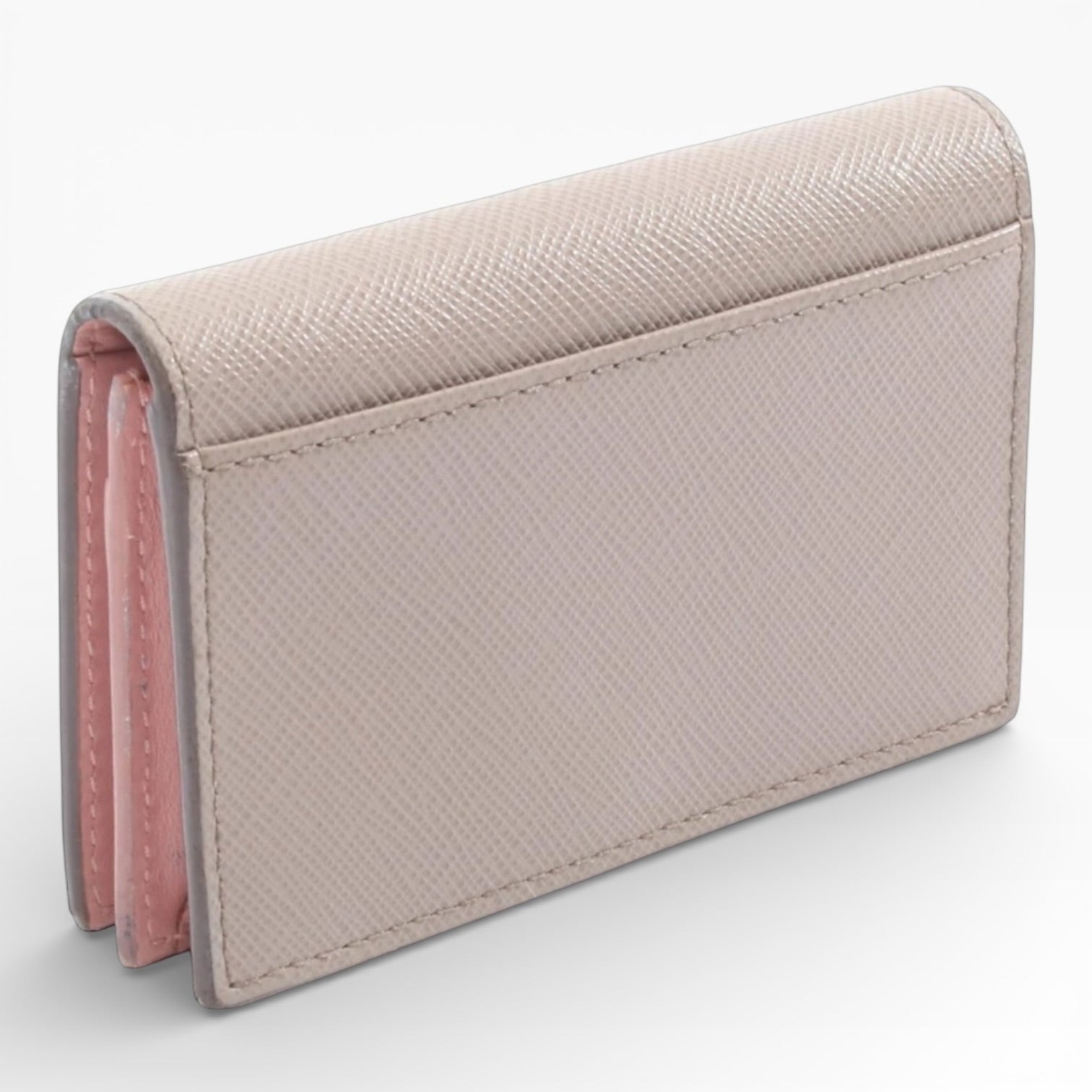 Prada Saffiano Card Case holder leather -209