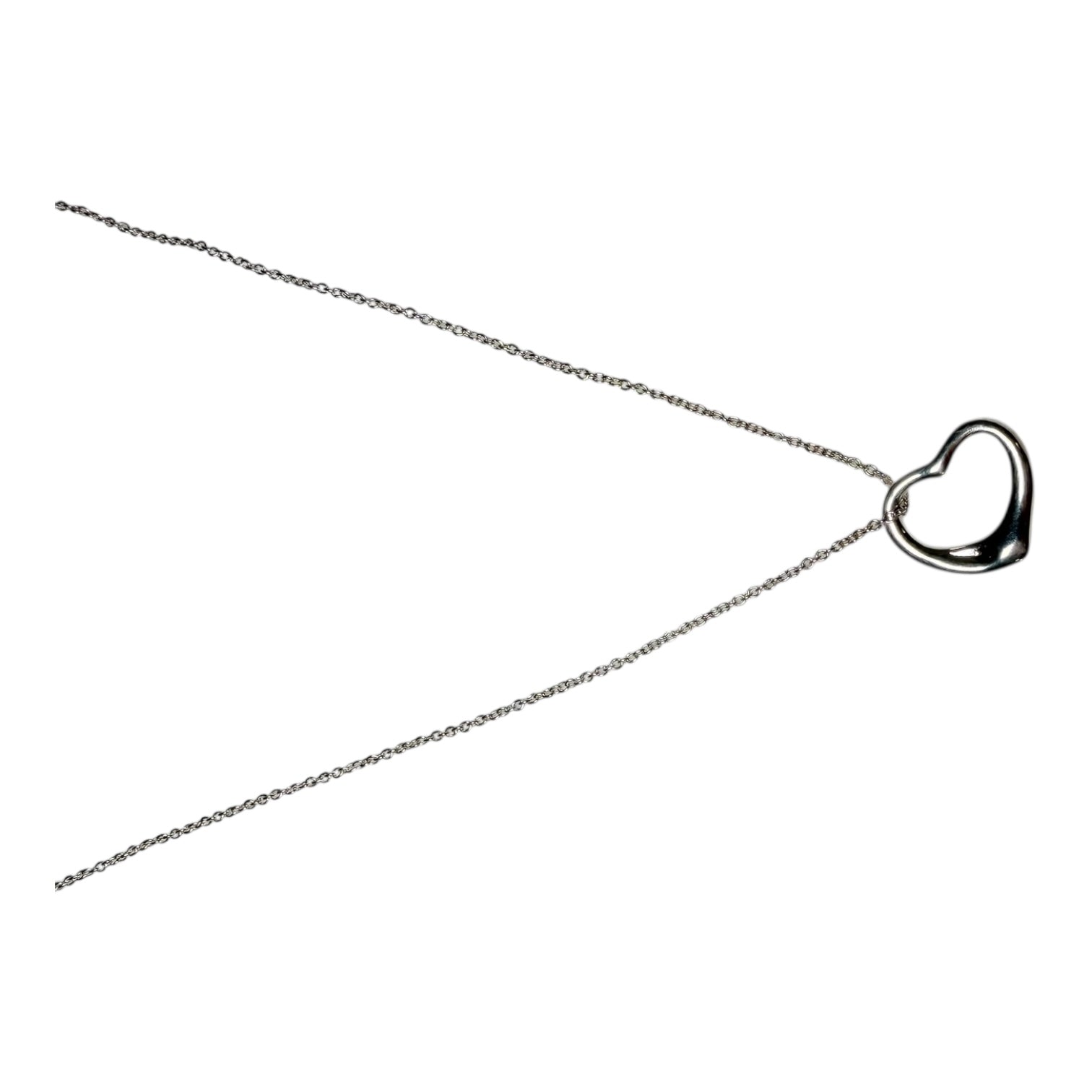 Tiffany & Co. Elsa Peretti open heart necklace
