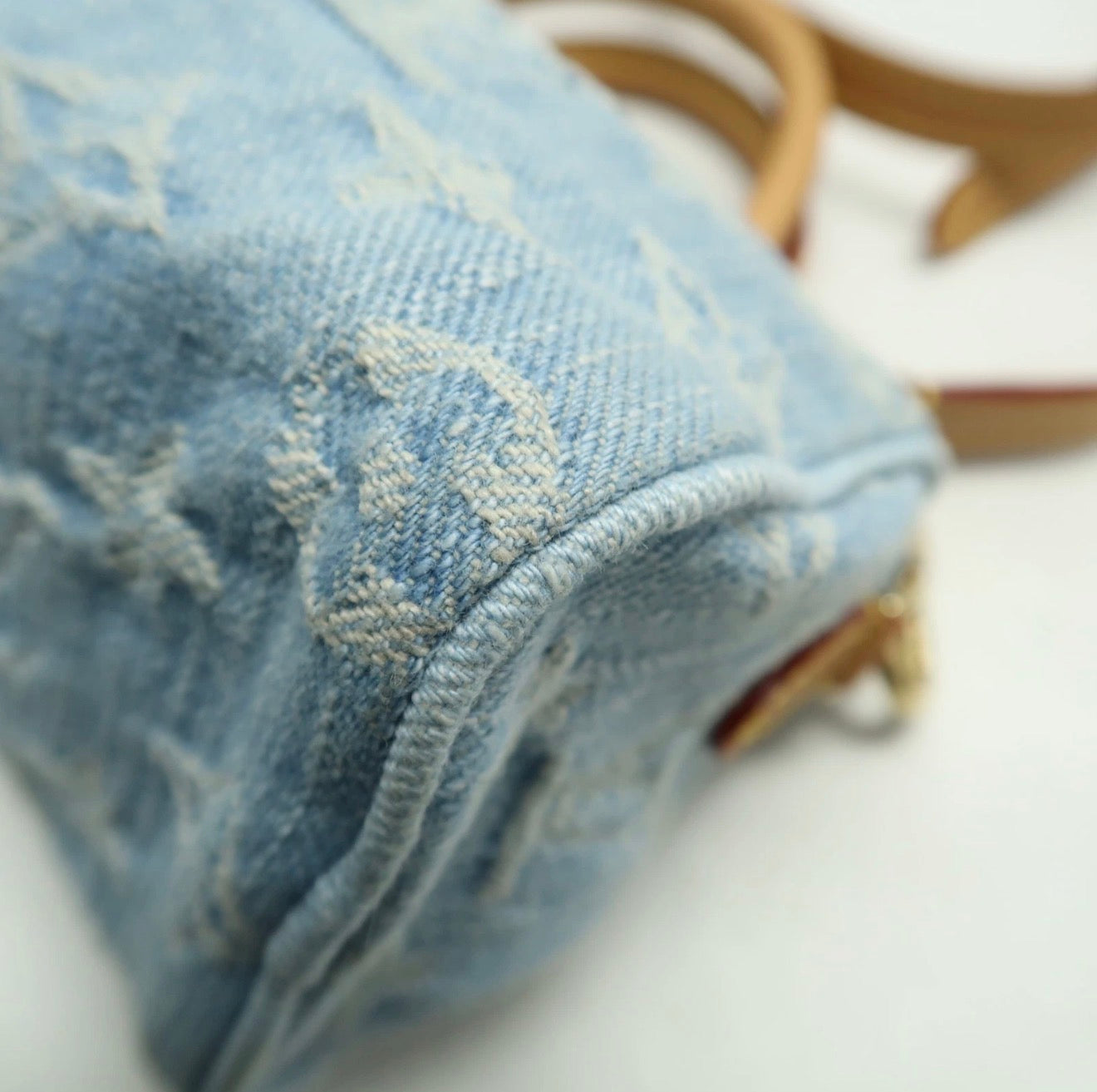 Louis Vuitton Denim speedy nano -247