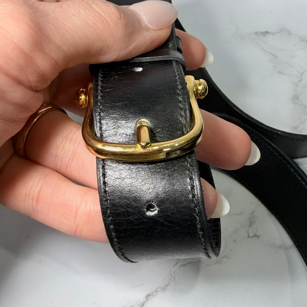 Celine Horsebit Leather Shoulder -179