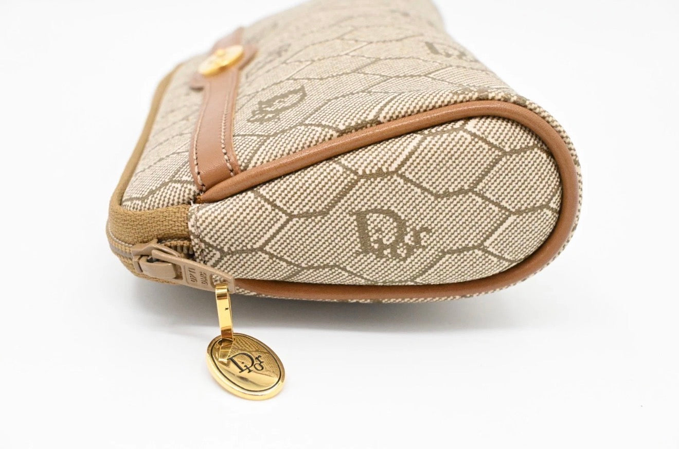 Dior Honeycomb Monogram Pouch
