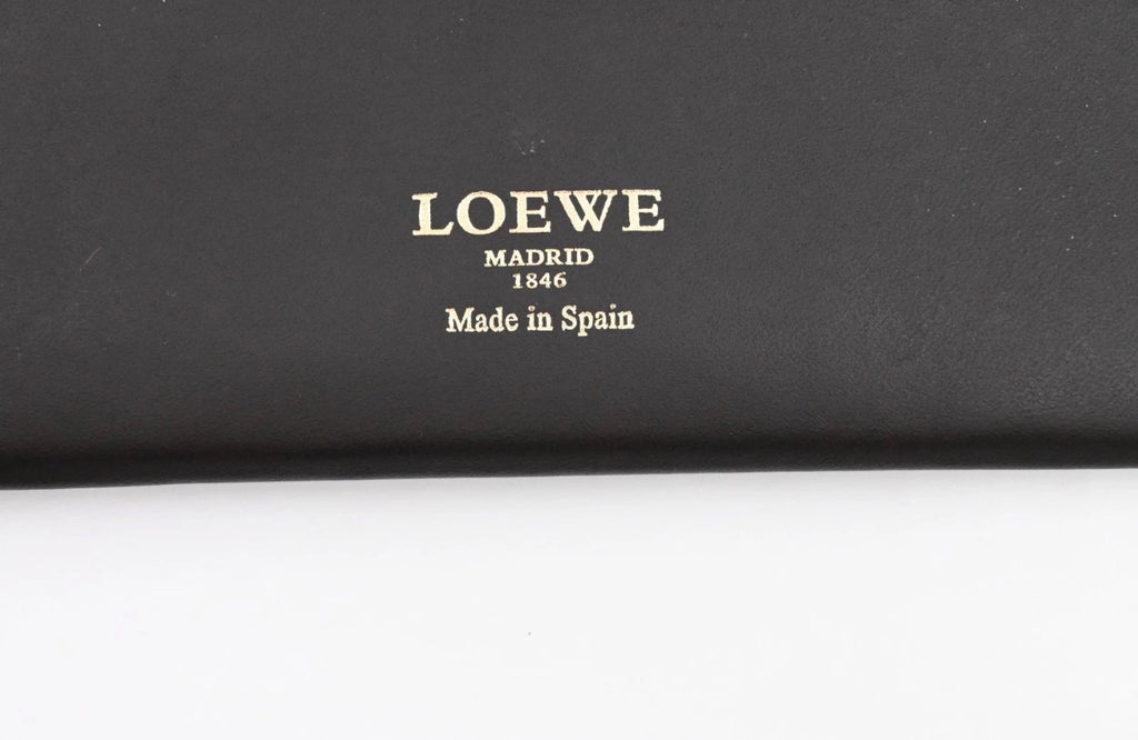 Loewe Leather Tote black and orange - 085