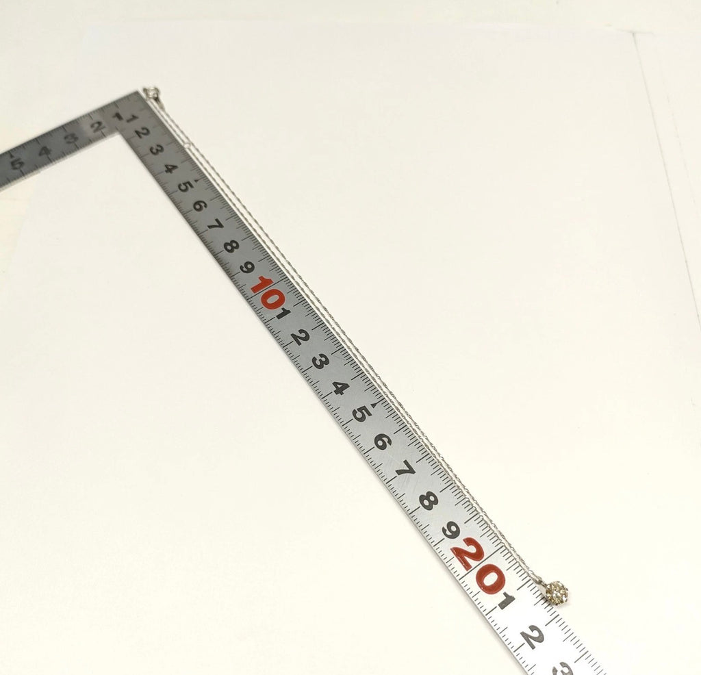 Natural .6 ct diamond with platinum chain -108