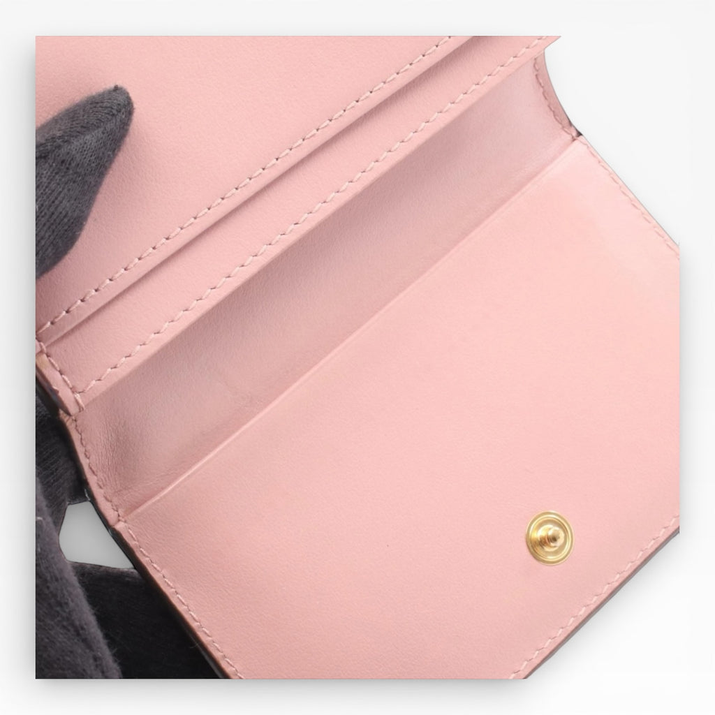 Prada Saffiano Card Case holder leather -209