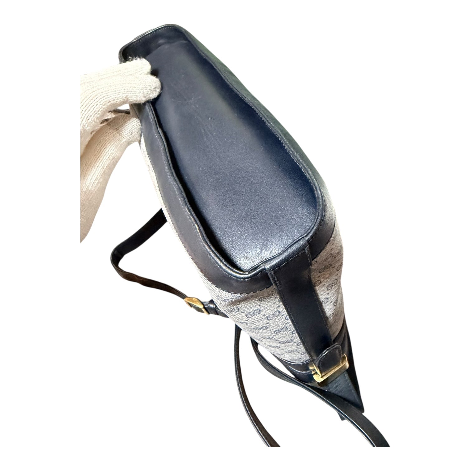 Gucci vintage in navy -075