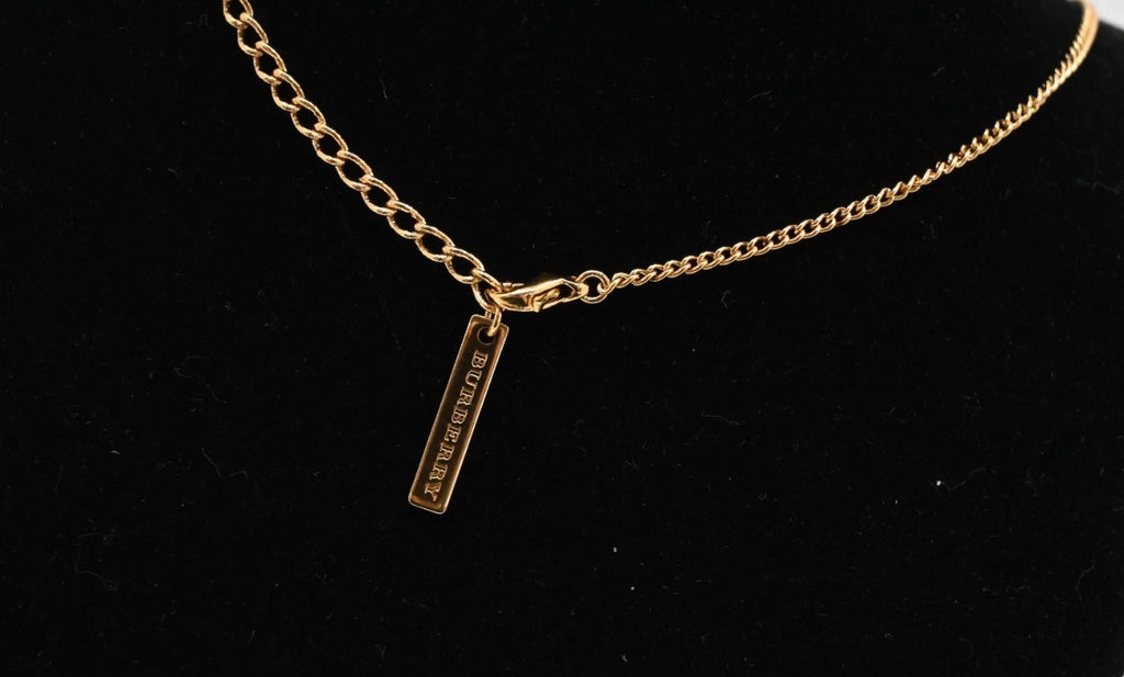Burberry Airplane JAL 50th Anniversary Limited Edition necklace -078