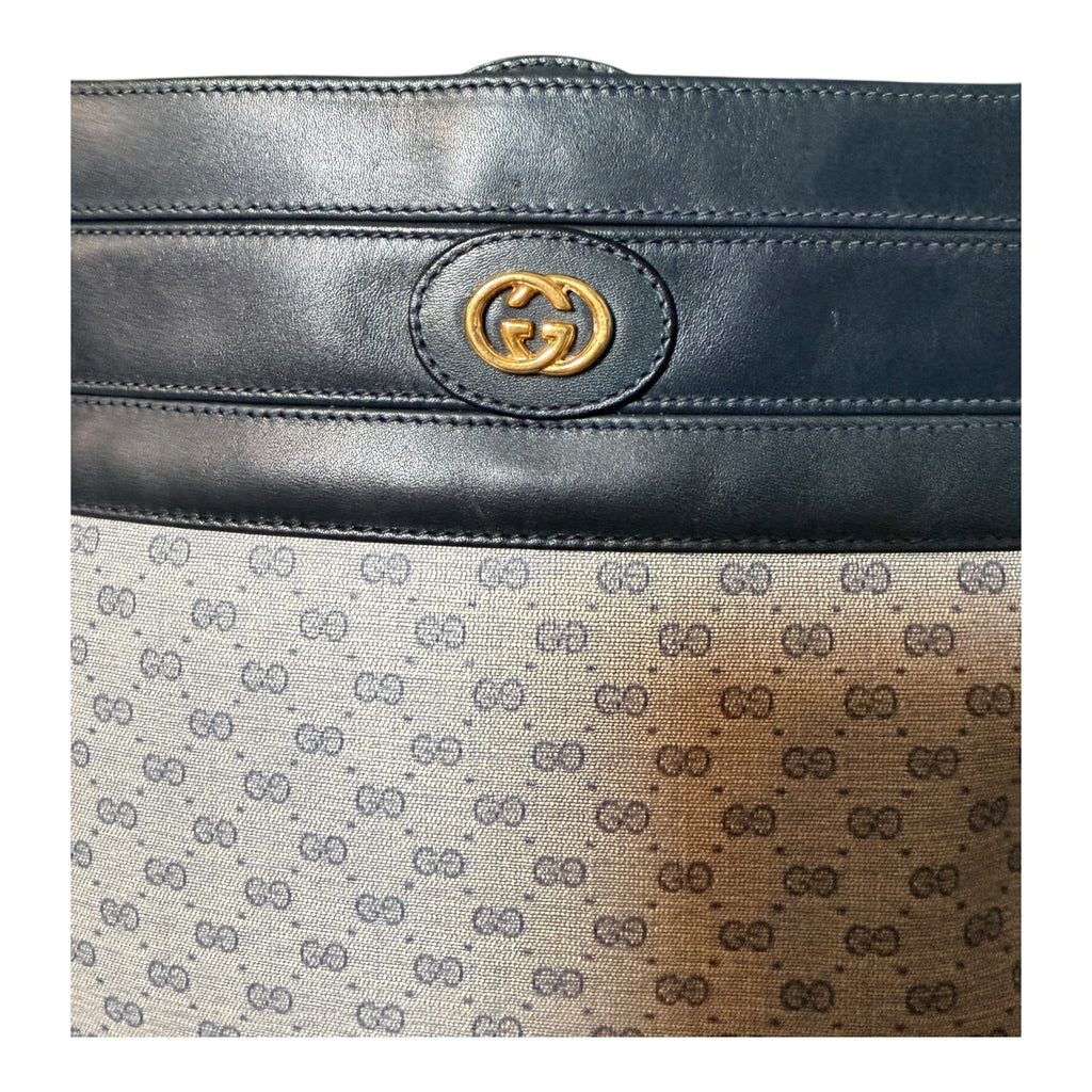 Gucci vintage in navy -075