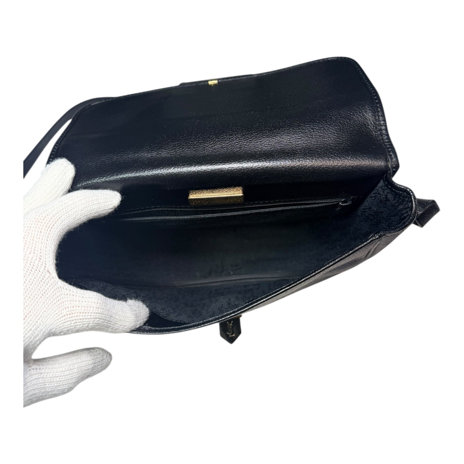 YSL Voltaire Half-Moon Shoulder