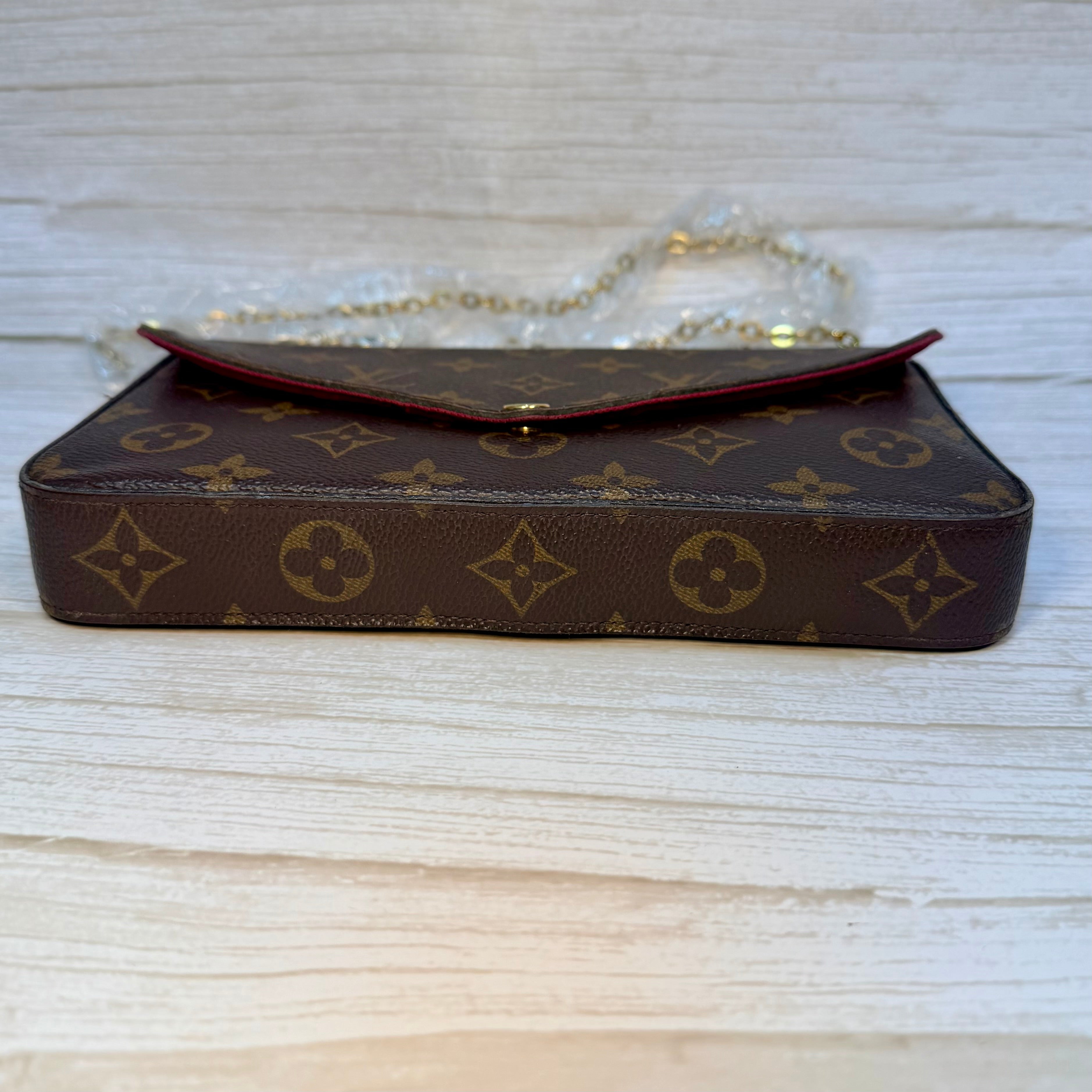 Louis Vuitton Felicie pouchette pink and monogram- Reserved - 205