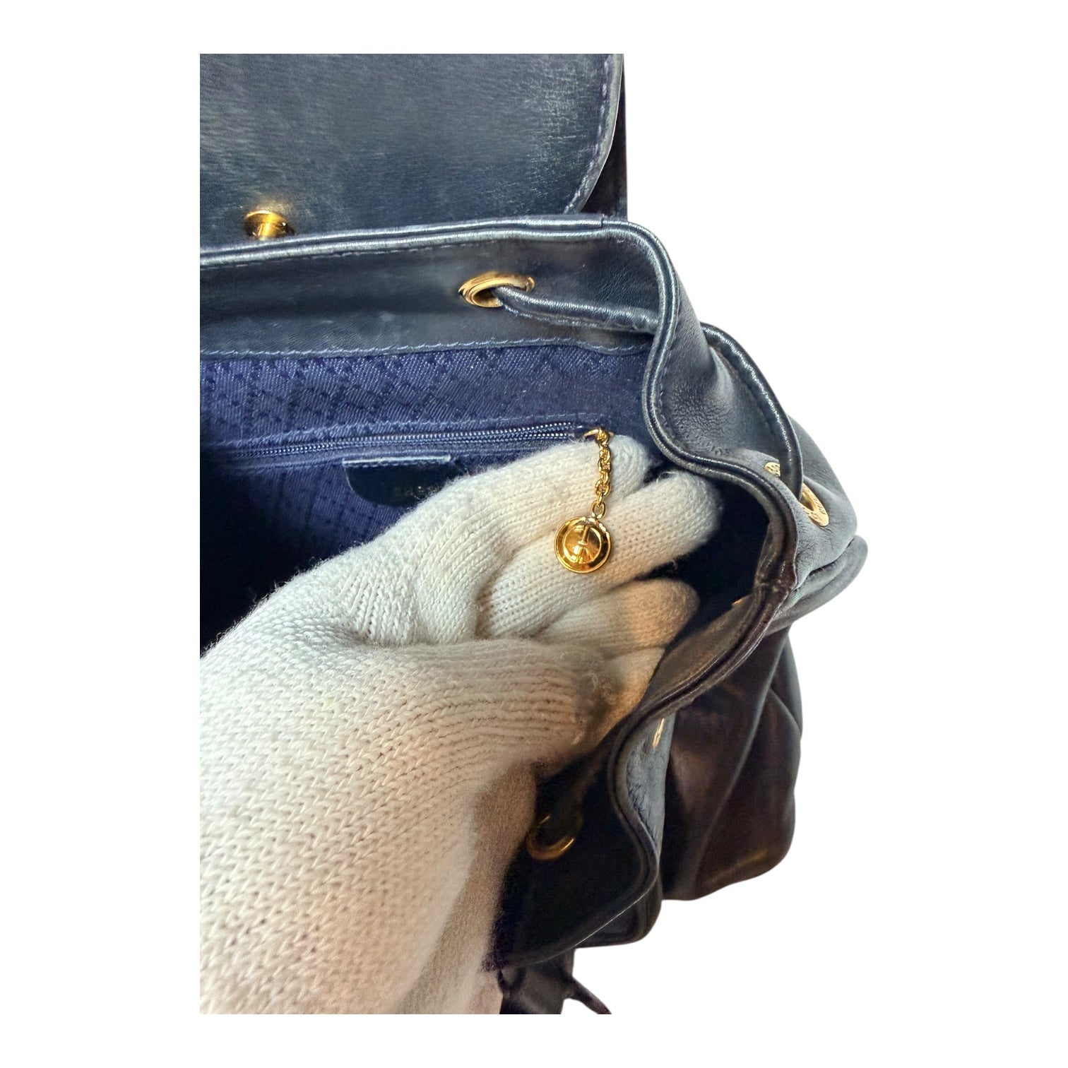 Gucci bamboo backpack