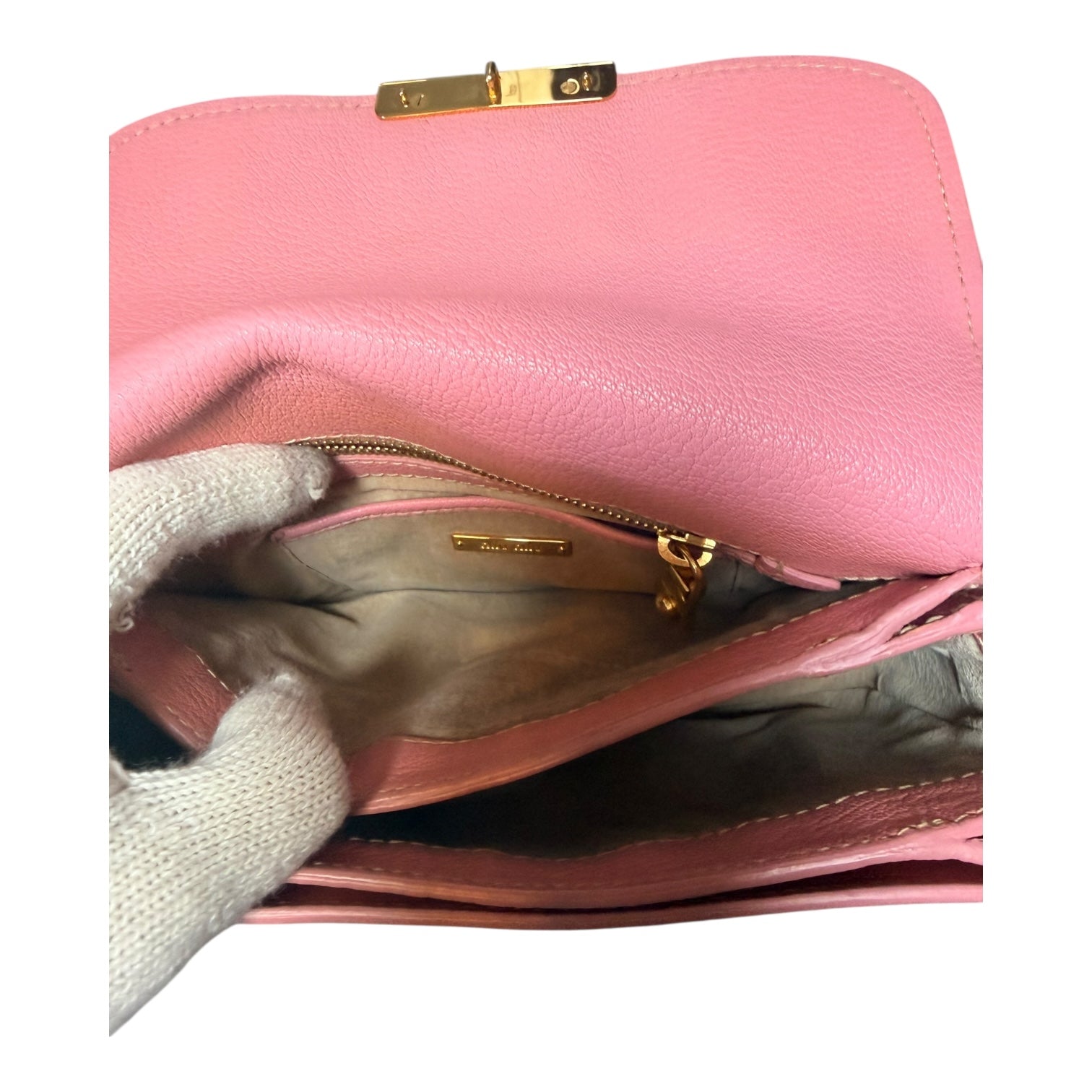 Miu Miu Madras Shoulder bag