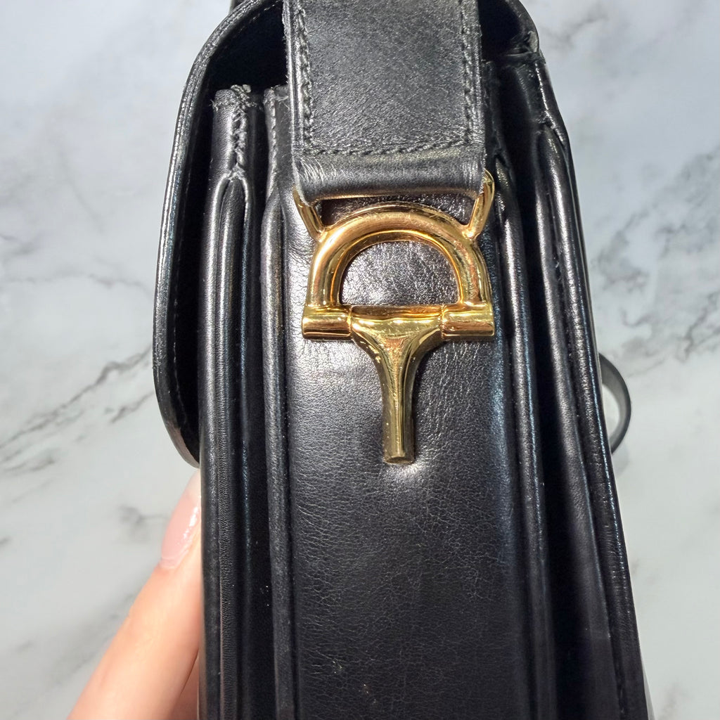 Celine Horsebit Leather Shoulder -179