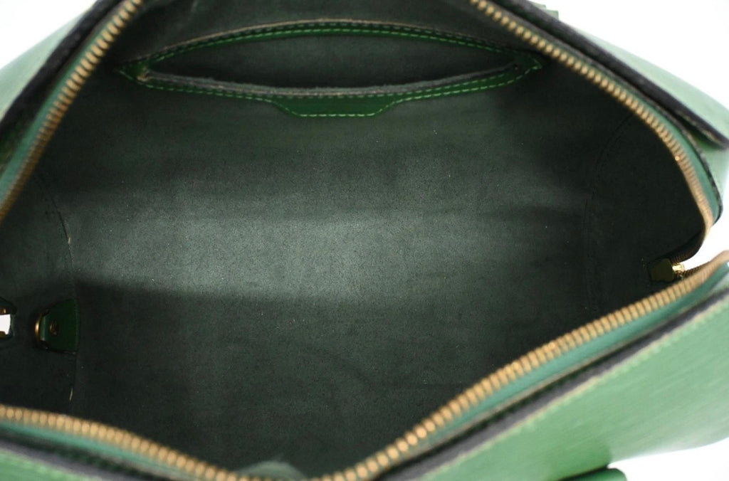 Louis Vuitton Soufflot Epi Green