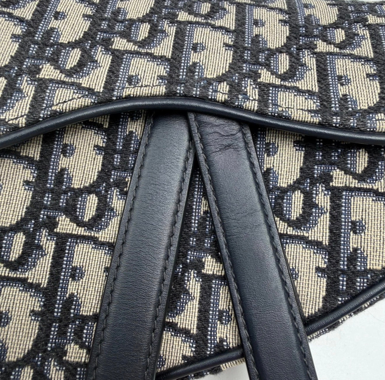 Dior Saddle Soft Hobo Oblique Canvas Shoulder Bag