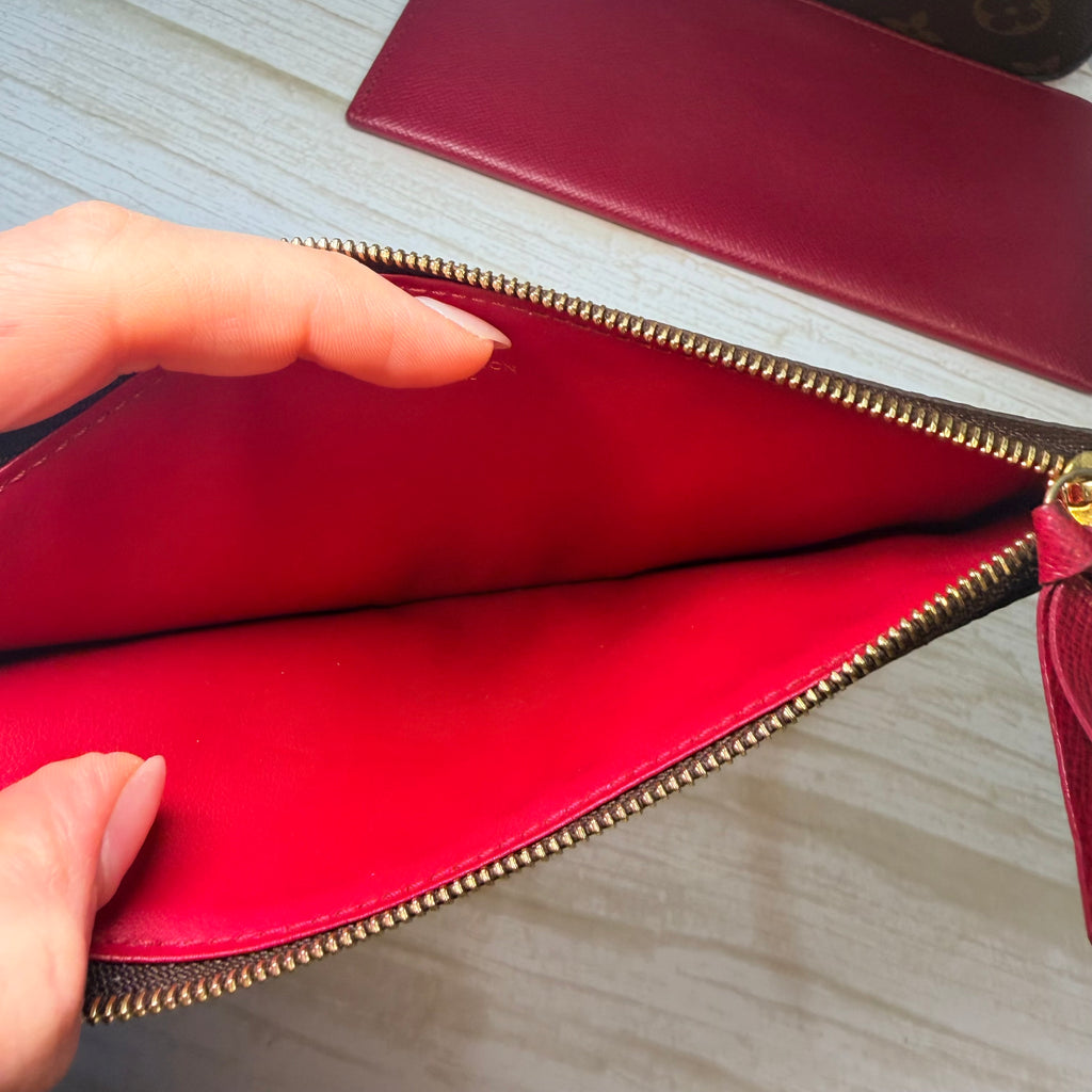 Louis Vuitton Felicie pouchette pink and monogram- Reserved - 205