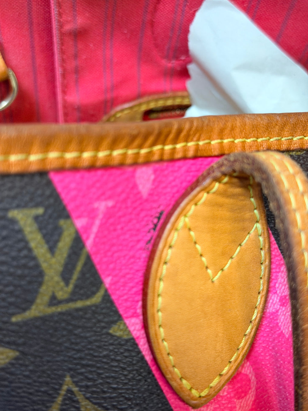 Louis Vuitton Neverfull MM V Grenade Monogram