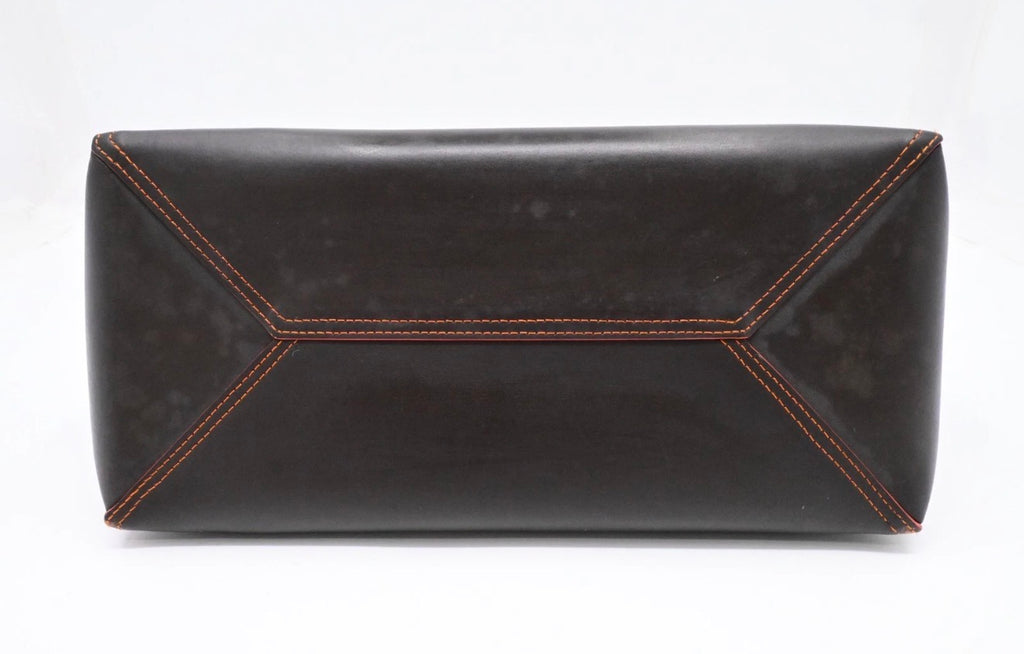 Loewe Leather Tote black and orange - 085