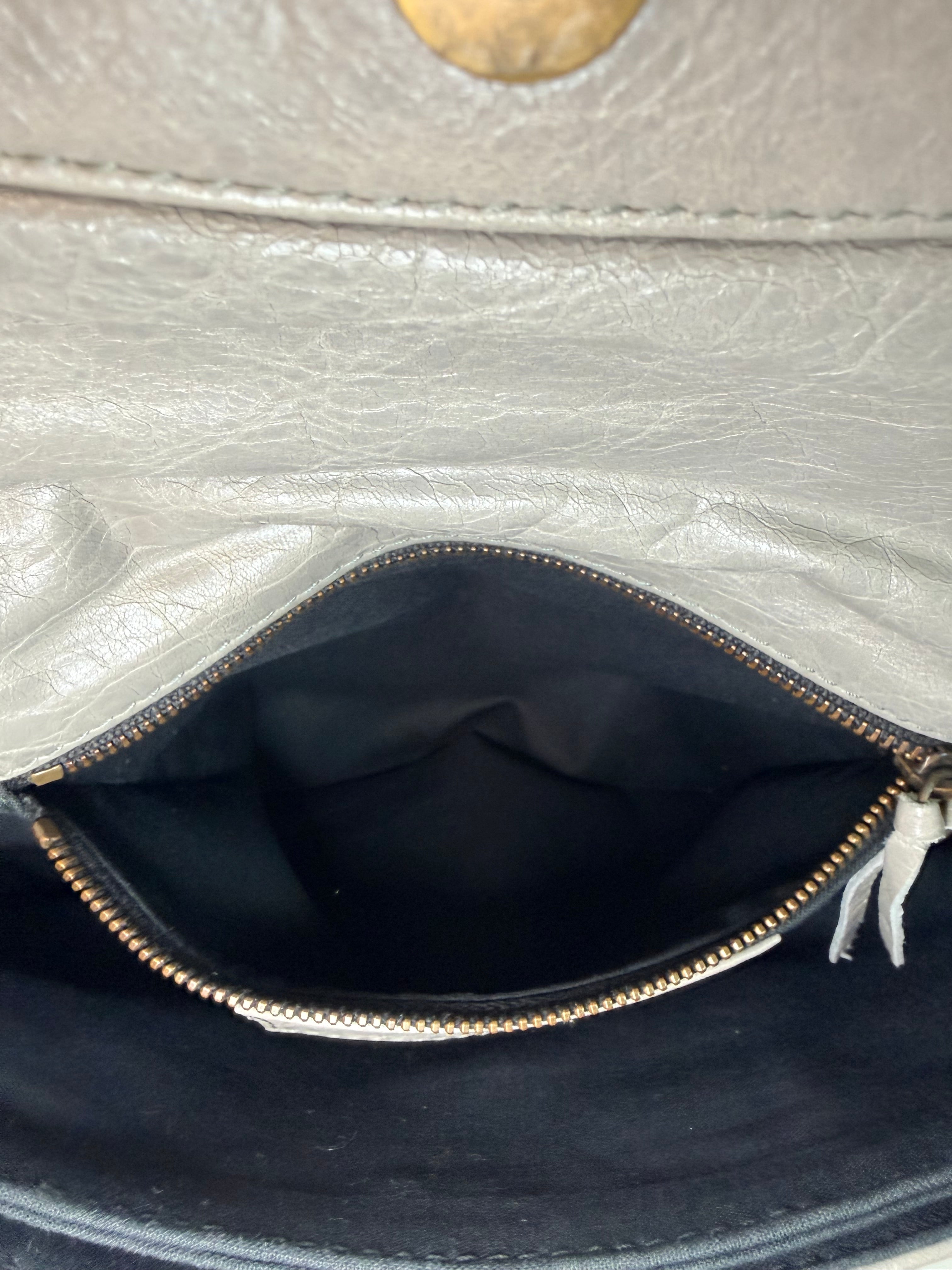 Balenciaga gray city envelope- 173