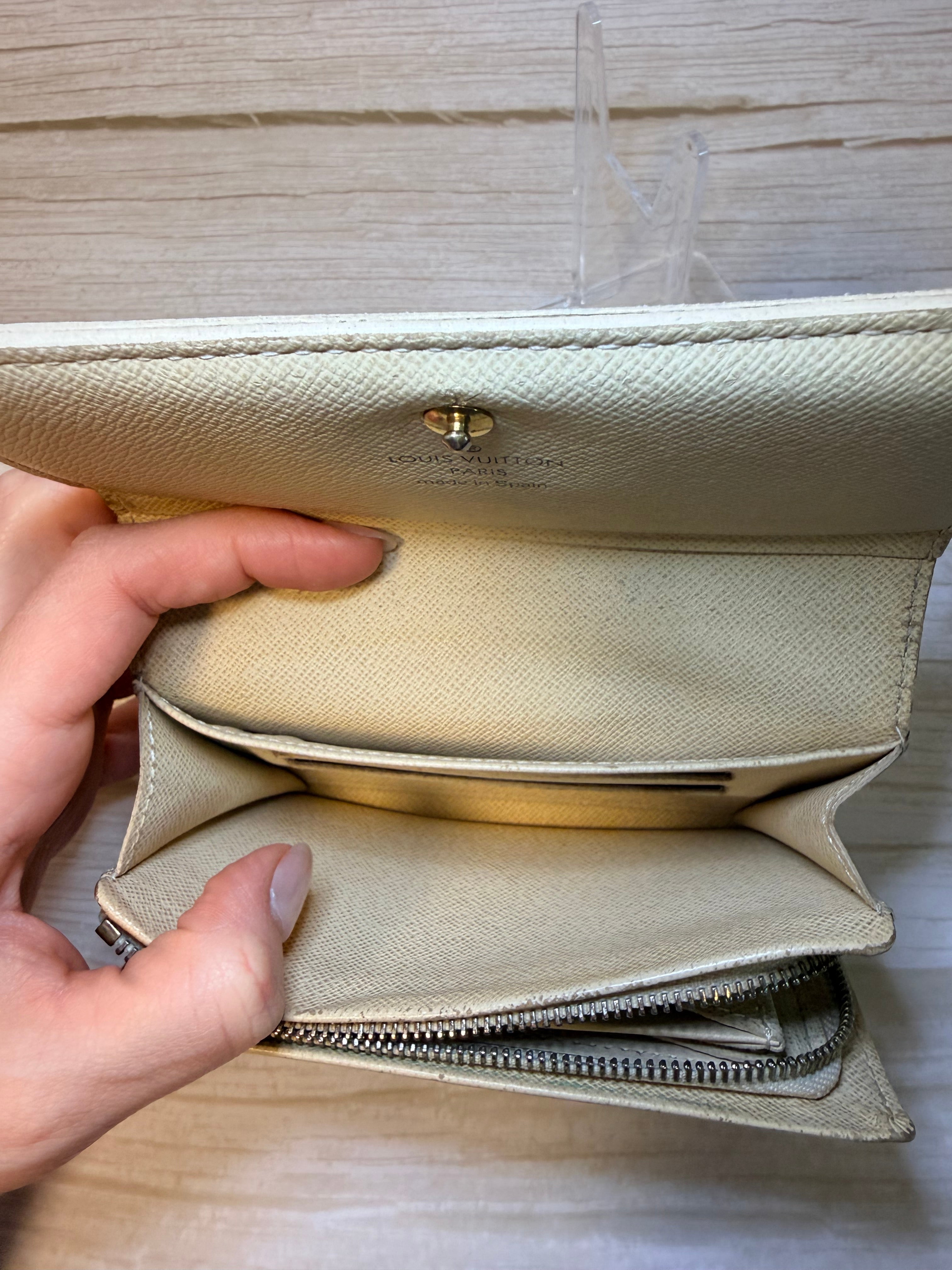 Louis Vuitton Porte Tresor wallet in Damier Azur