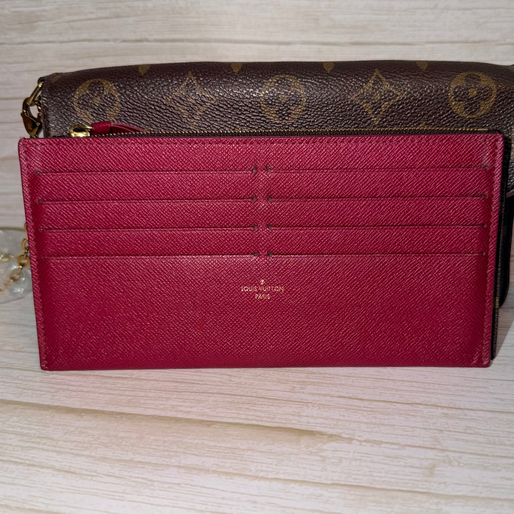Louis Vuitton Felicie pouchette pink and monogram- Reserved - 205