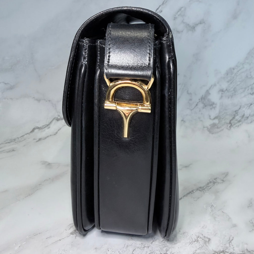 Celine Horsebit Leather Shoulder -179