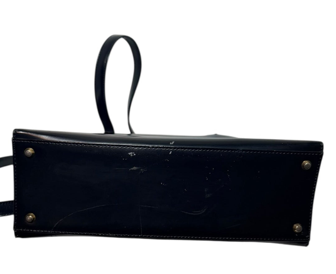YSL Black Leather Shoulder