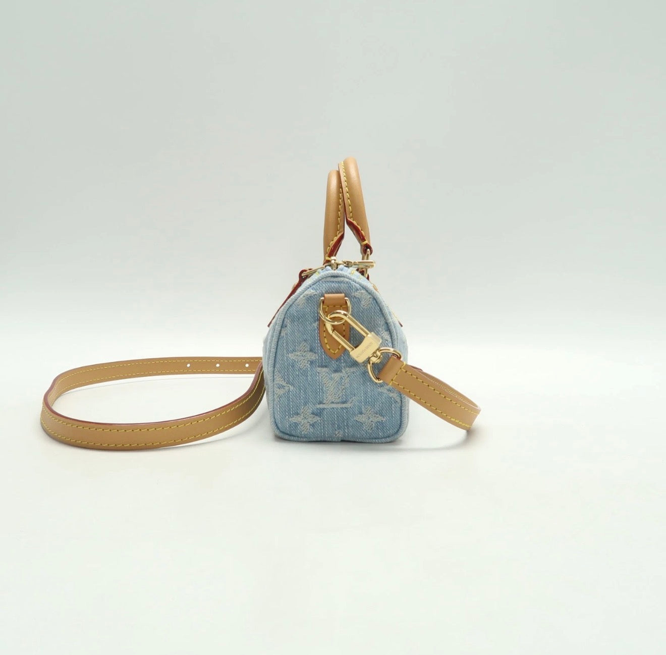Louis Vuitton Denim speedy nano -247