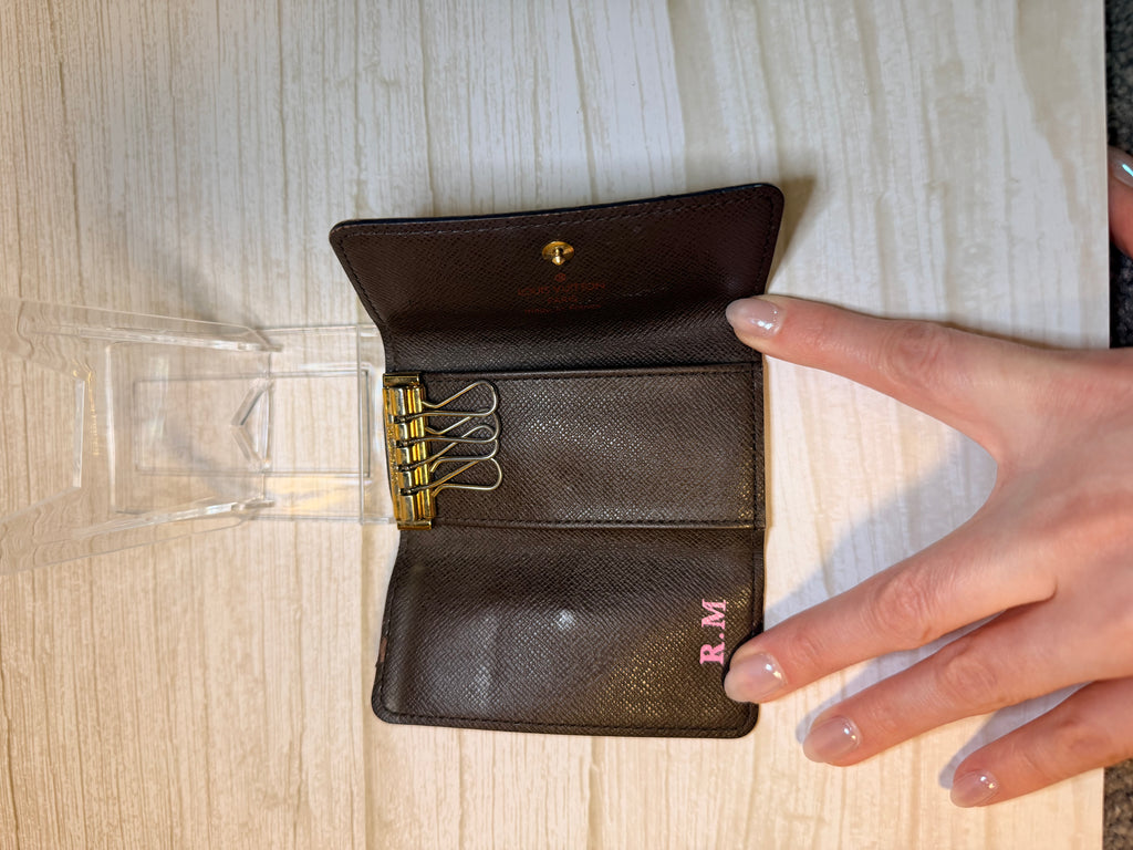 Louis Vuitton Damier Ebene 4 Key Holder