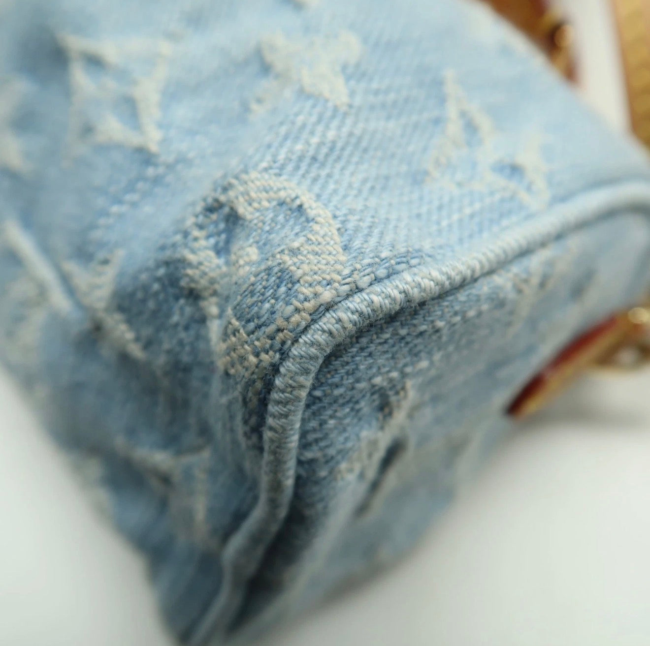 Louis Vuitton Denim speedy nano -247