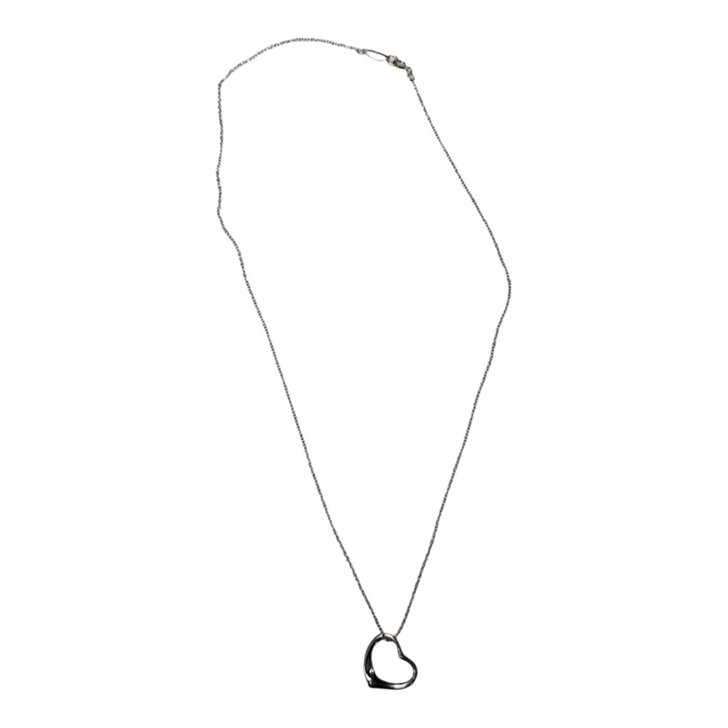 Tiffany & Co. Elsa Peretti open heart necklace