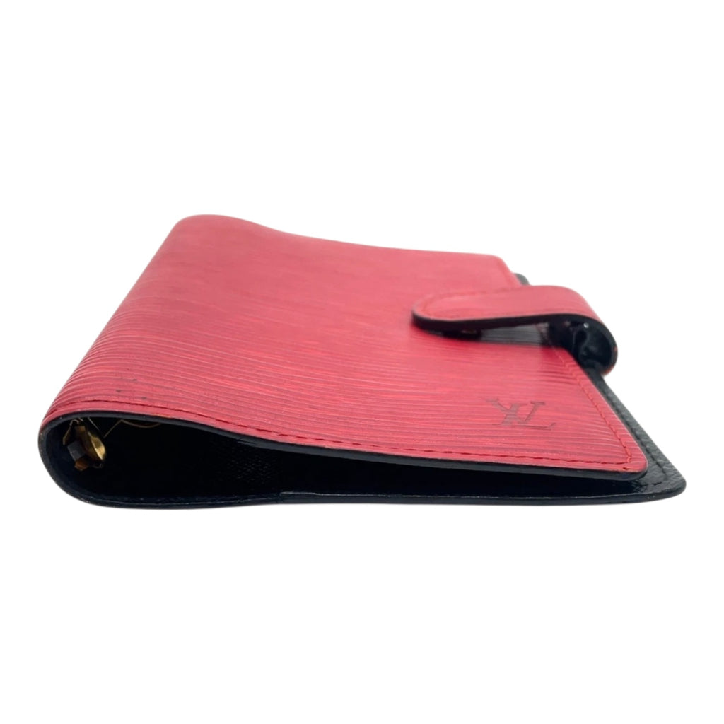 Lous Vuitton Agenda Red Epi leather